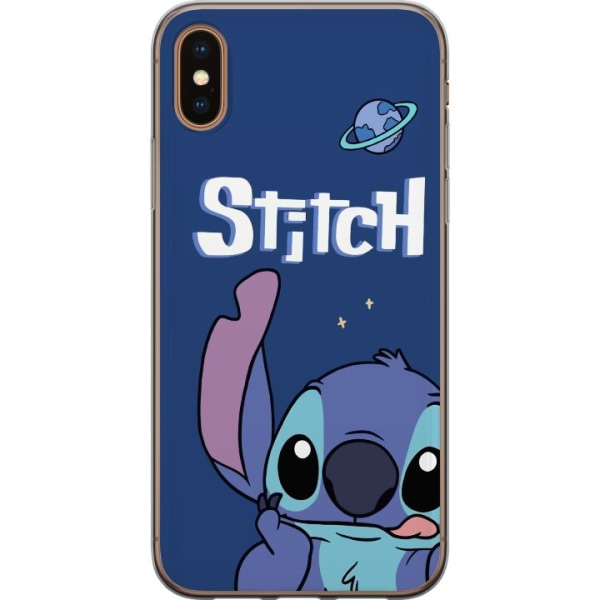 Apple iPhone X Läpinäkyvä kuori Stitch