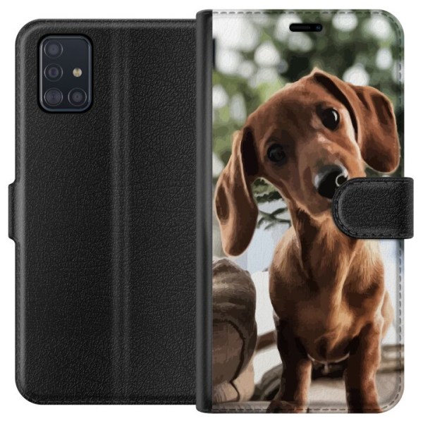 Samsung Galaxy A51 Lommeboketui Yngre Hund