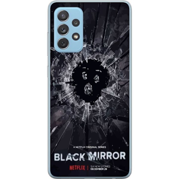 Samsung Galaxy A72 5G Gennemsigtig cover Black Mirror Sci-Fi N