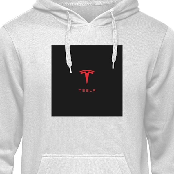 Barn-Hoodie | Mjuk Huvtröja för Barn Tesla grå 12-13 År