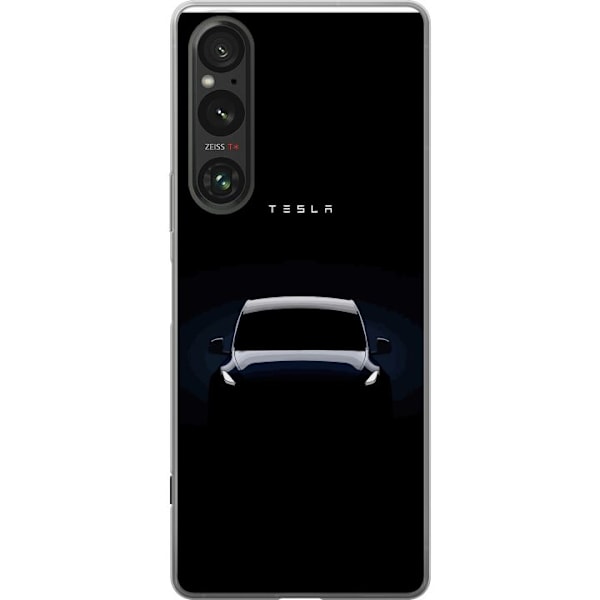 Sony Xperia 1 VI Gjennomsiktig deksel Tesla