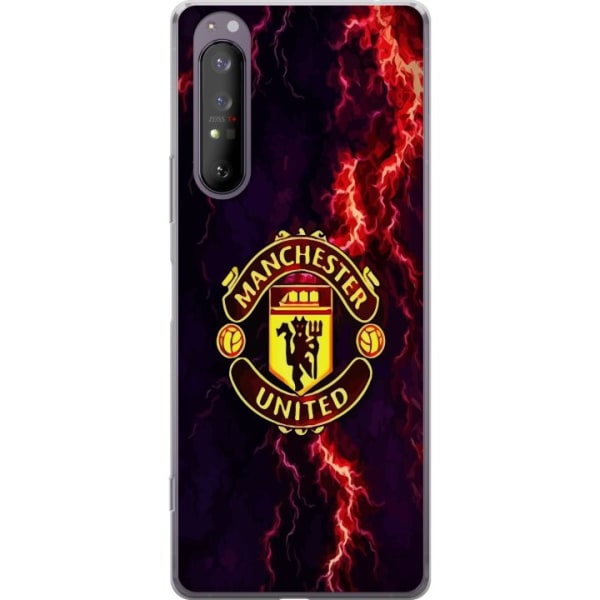 Sony Xperia 1 II Läpinäkyvä kuori Manchester United