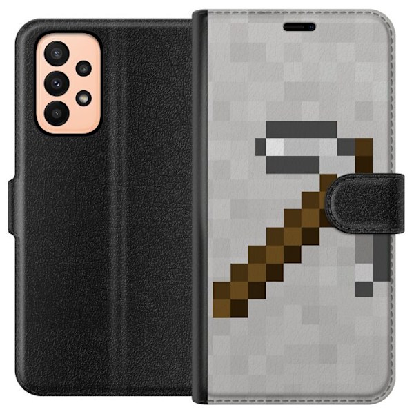 Samsung Galaxy A23 Tegnebogsetui Minecraft Værktøjer