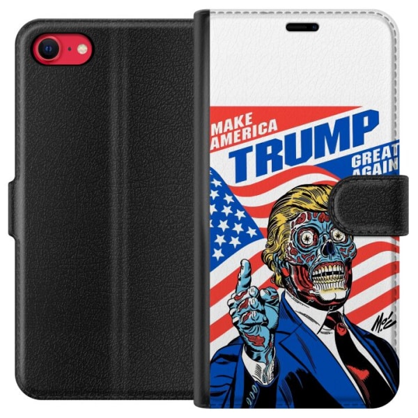 Apple iPhone 8 Plånboksfodral Trump