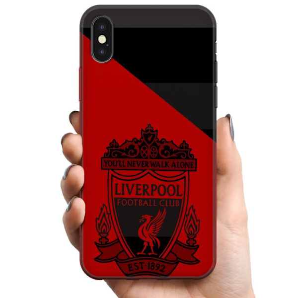 Apple iPhone X TPU Mobilskal Liverpool L.F.C.
