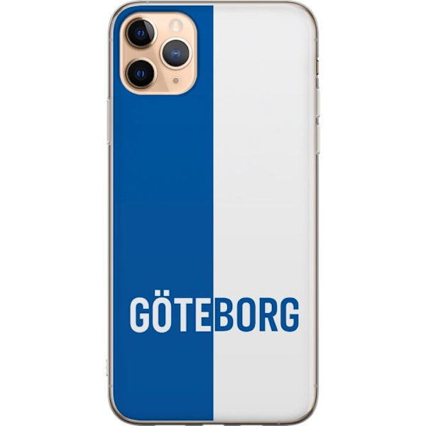 Apple iPhone 11 Pro Max Läpinäkyvä kuori Göteborg - jalkapallo