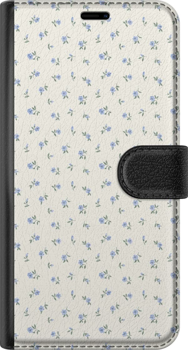 Kompatibelt Lommeboketui til Apple iPhone 11 Beige blomsterillustrasjon beige