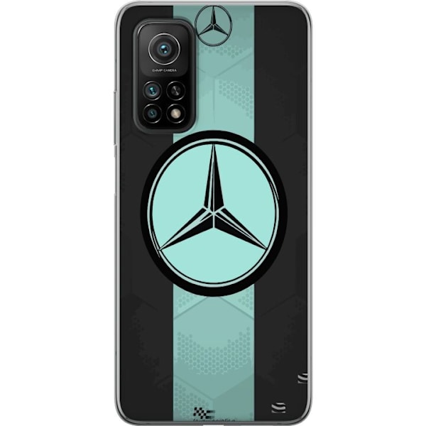 Xiaomi Mi 10T Pro 5G Gennemsigtig cover Mercedes