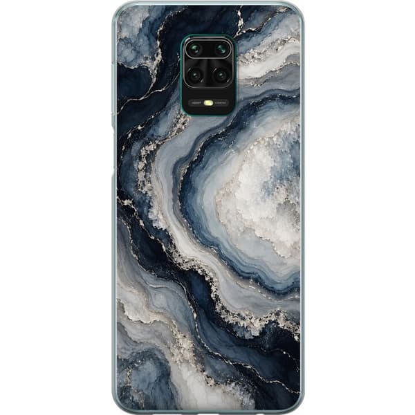 Kompatibelt Mobildeksel til Xiaomi Redmi Note 9 Pro Nattagat blå