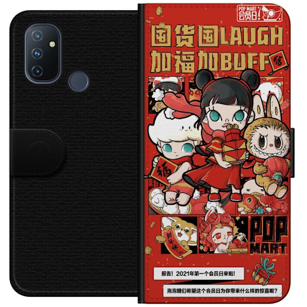 OnePlus Nord N100 Lommeboketui Pop Mart buff