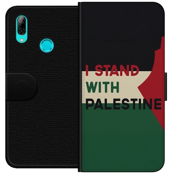 Huawei P smart 2019 Lommeboketui Stå opp for Palestina - soli