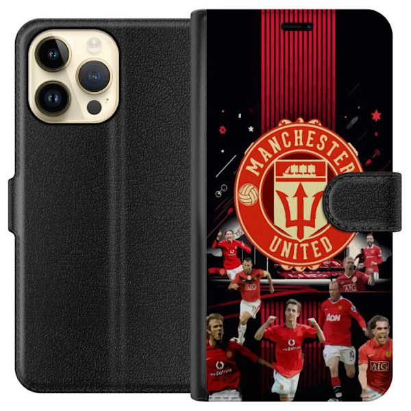 Apple iPhone 15 Pro Max Lompakkokotelo Manchester United F.C.