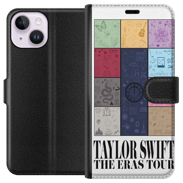 Apple iPhone 15 Plånboksfodral Taylor Swift Färger