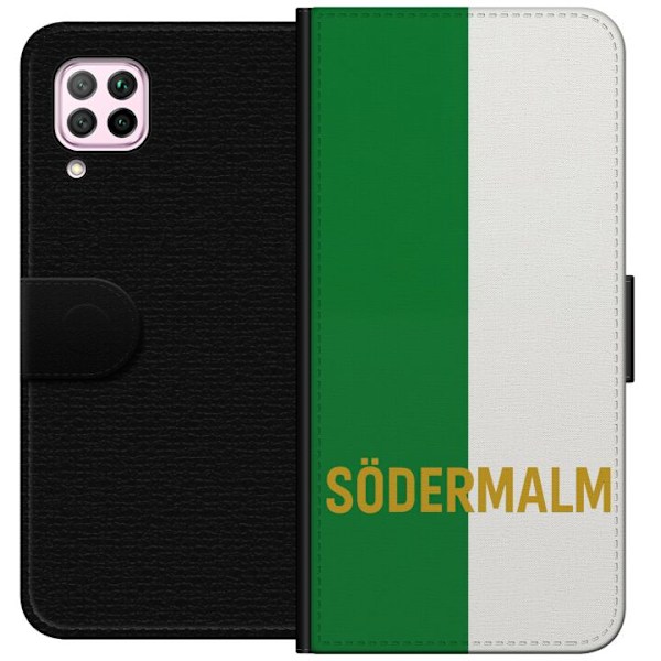 Huawei P40 lite Lompakkokotelo Södermalm - jalkapallo