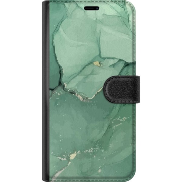 Huawei P30 Pro Tegnebogsetui Grøn marmor