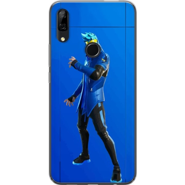Huawei P Smart Z Läpinäkyvä kuori Fortnite - Ninja Blue