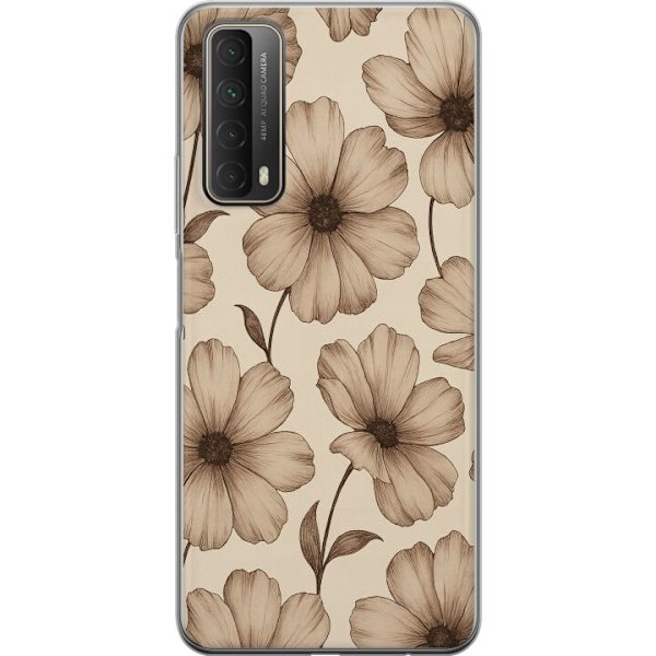 Huawei P smart 2021 Läpinäkyvä kuori Pastel Rush