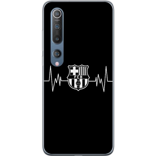 Xiaomi Mi 10 5G Genomskinligt Skal FC Barcelona