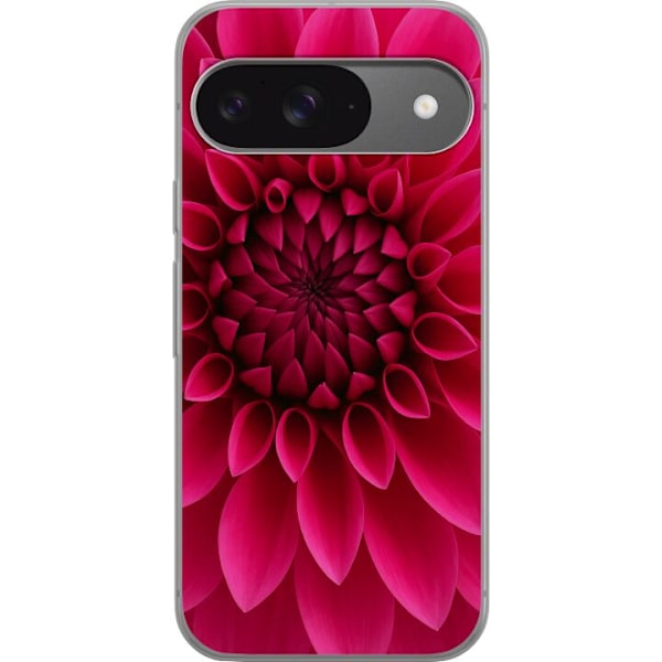 Google Pixel 9 Genomskinligt Skal Rosecore