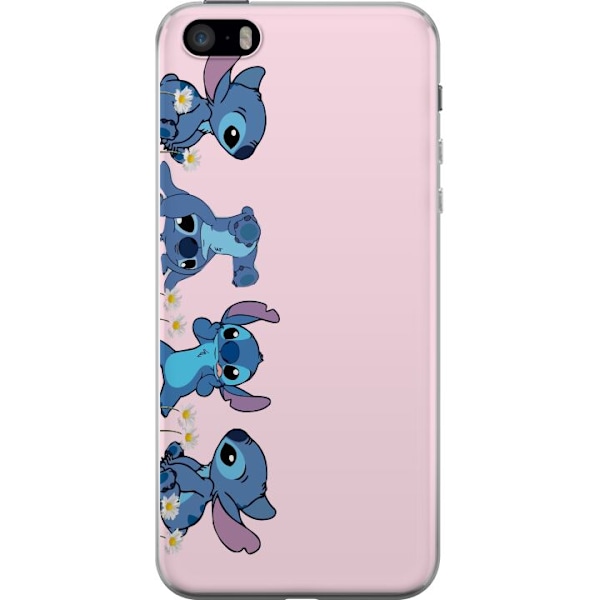 Apple iPhone 5s Läpinäkyvä kuori  Stitch Nauru & Leikki –