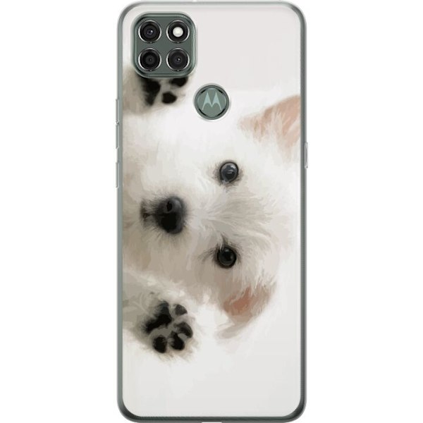 Motorola Moto G9 Power Genomskinligt Skal Hund