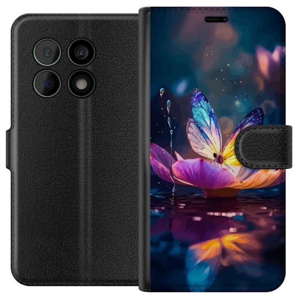 OnePlus 10 Pro Lommeboketui Butterfly