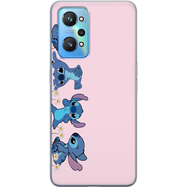 Realme GT Neo2 Läpinäkyvä kuori  Stitch Nauru & Leikki –
