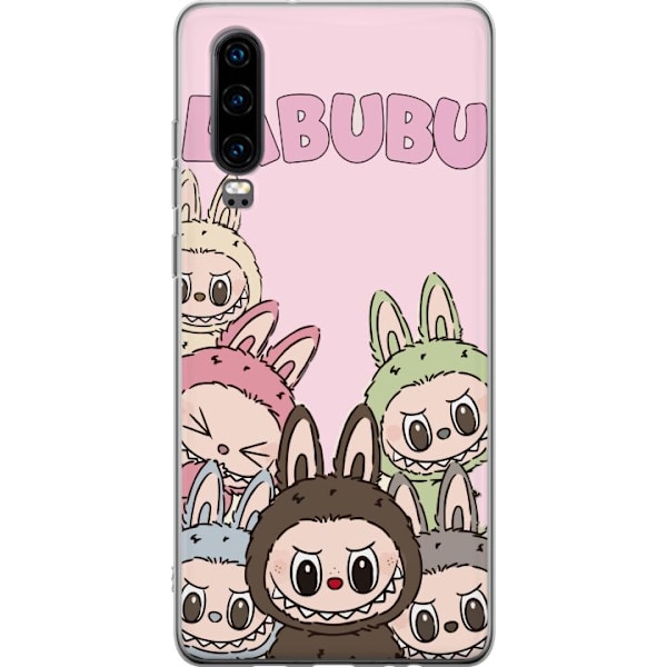 Huawei P30 Läpinäkyvä kuori Labubu Classics