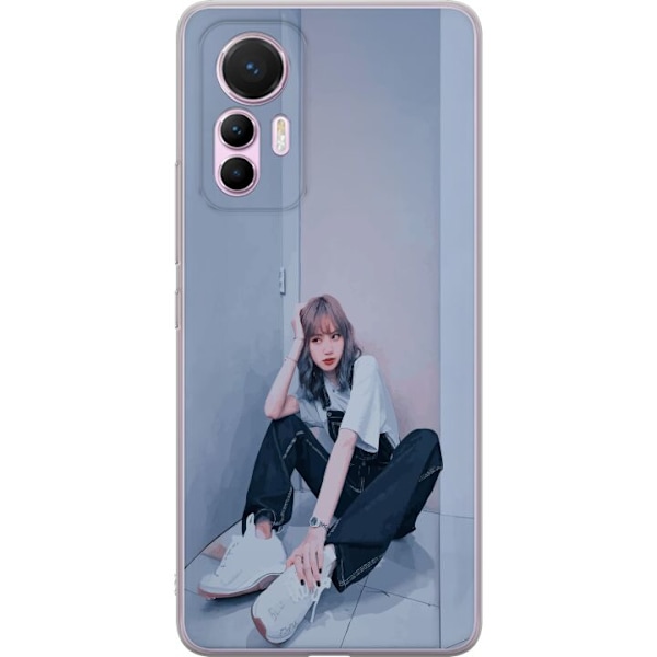 Xiaomi 12 Lite Läpinäkyvä kuori Lisa from Blackpink – K-pop Style Icon