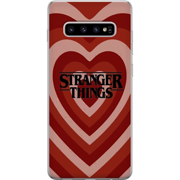 Samsung Galaxy S10+ Gennemsigtig cover Fremmede ting