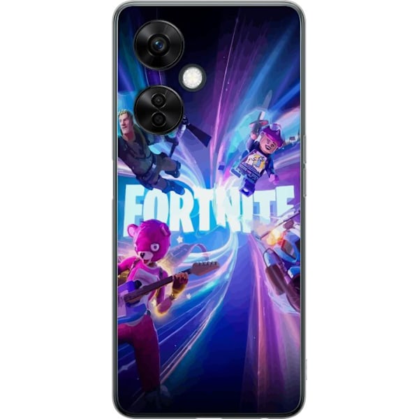 OnePlus Nord CE3 Läpinäkyvä kuori Fortnite