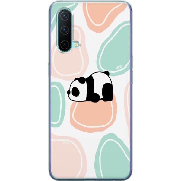 OnePlus Nord CE 5G Gjennomsiktig deksel Kawaii Panda