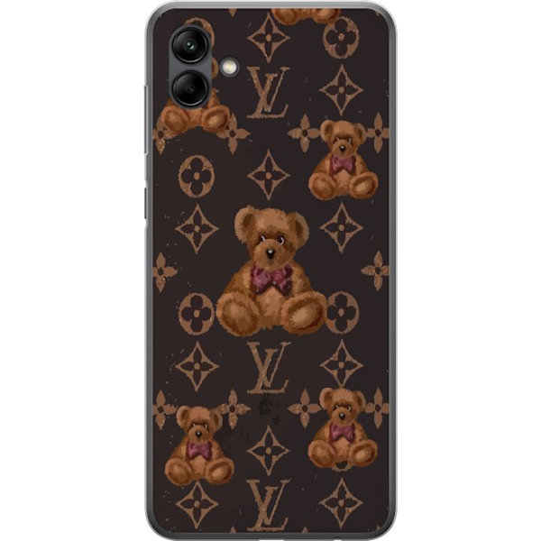 Samsung Galaxy A05 Läpinäkyvä kuori Louis Vuitton Teddykarhu Kuvio Ylellinen Muotisuunnittelu Suosittu Motiivi Muoti-Trendi Ylelliset Asusteet