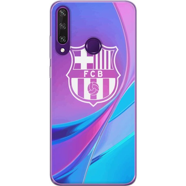 Huawei Y6p Läpinäkyvä kuori FC Barcelona