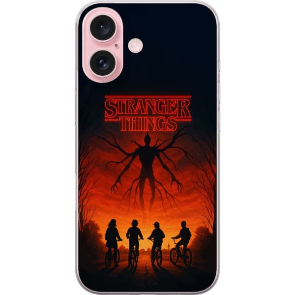 Kompatibelt Mobildeksel til Apple iPhone 16 Stranger Things