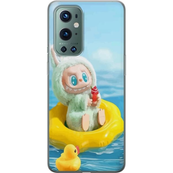 OnePlus 9 Pro Läpinäkyvä kuori Labubu Stripe Attack - Raidat kohtaavat hirviöt