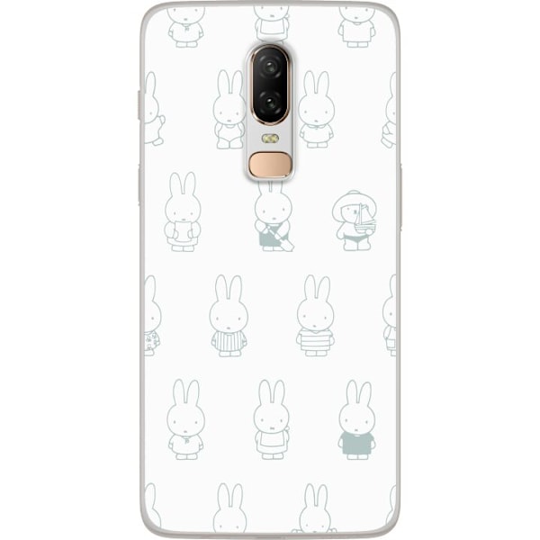 OnePlus 6 Gjennomsiktig deksel Miffy