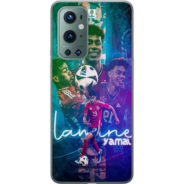 OnePlus 9 Pro Läpinäkyvä kuori Lamine Yamal FCB