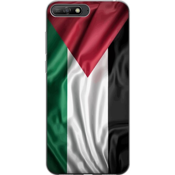 Huawei Y6 (2018) Genomskinligt Skal Palestinaflaggan – ikoni