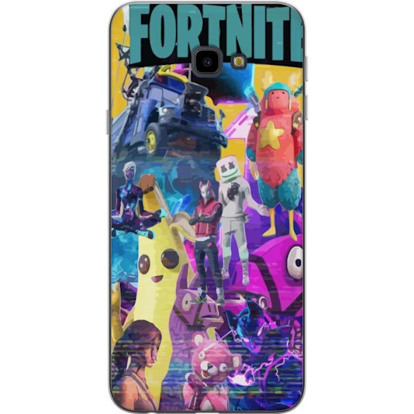 Samsung Galaxy J4+ Genomskinligt Skal Fortnite