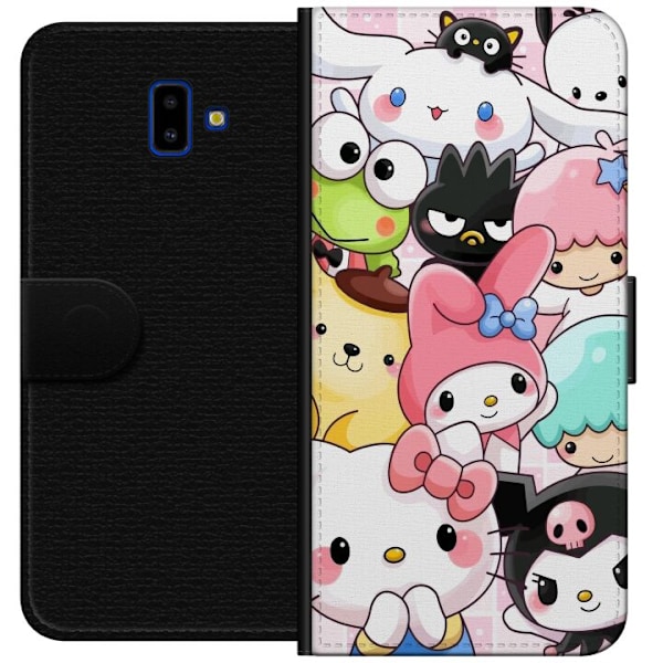 Samsung Galaxy J6+ Plånboksfodral Kawaii Sanrio Crew