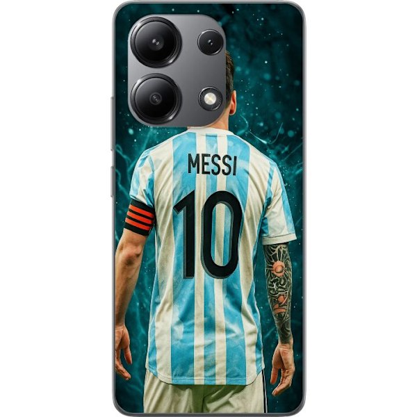 Xiaomi Redmi Note 13 4G Läpinäkyvä kuori Messi