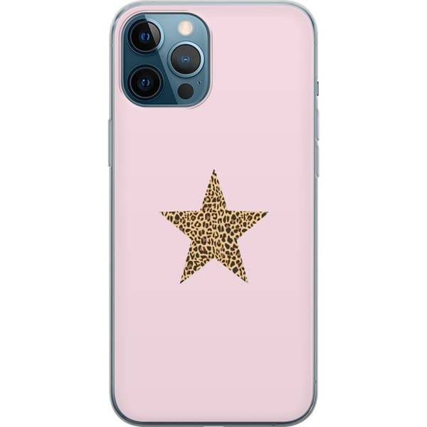 Kompatibel Mobilcover til Apple iPhone 12 Pro Max Leopard stjerne