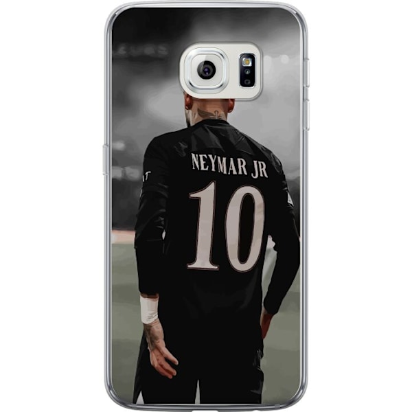 Samsung Galaxy S6 edge Läpinäkyvä kuori Neymar