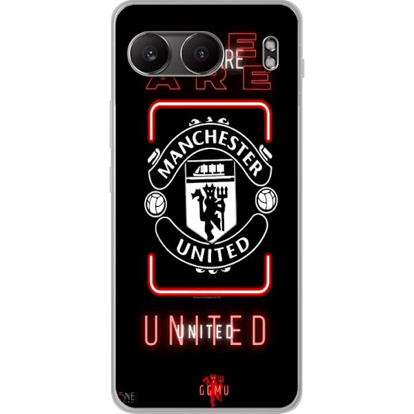 OnePlus Nord 4 Gjennomsiktig deksel Manchester United F.C.