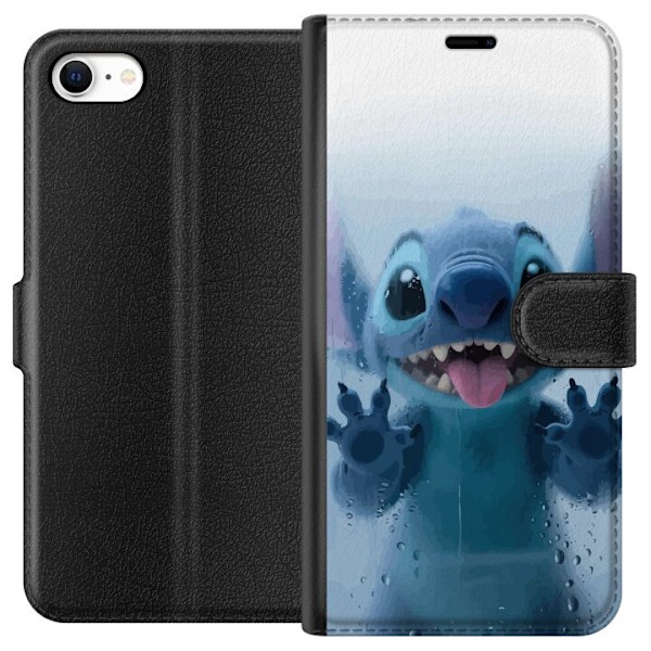 Apple iPhone 6 Plånboksfodral Stitch Window View – Stitch vid ett fönster i söt stil