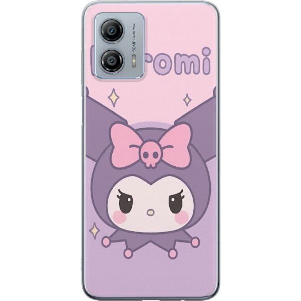 Motorola Moto G53 Genomskinligt Skal Kuromi Kawaii