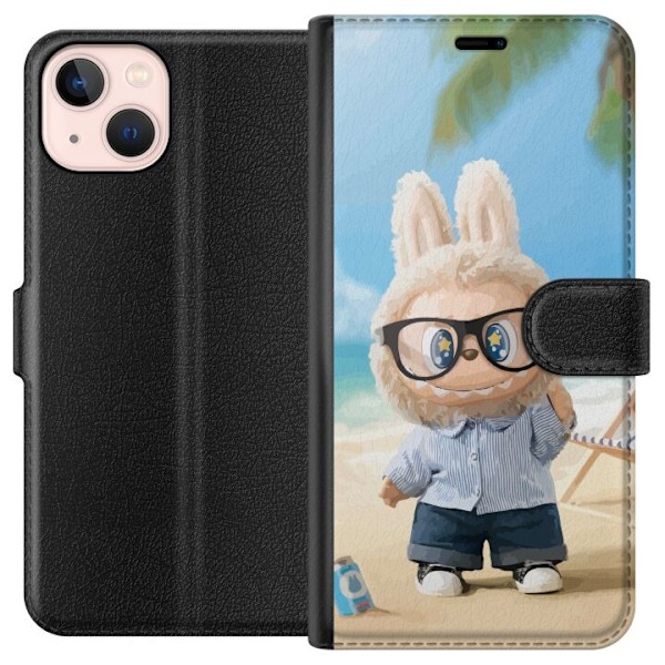 Apple iPhone 13 mini Plånboksfodral Labubu Dark Dreams – M