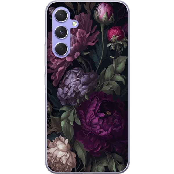 Kompatibelt Mobildeksel til Samsung Galaxy A54 Blomster