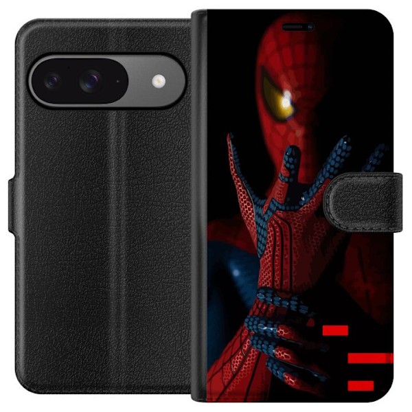 Google Pixel 9 Lompakkokotelo Spiderman voima